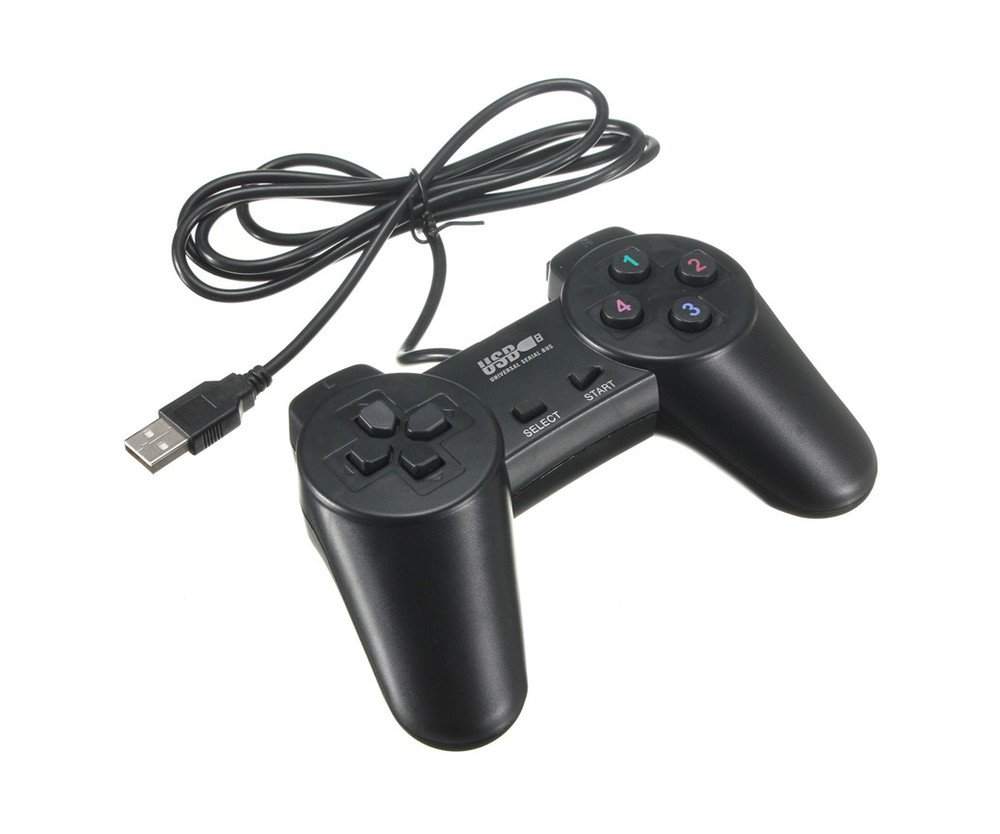 Spelkontroll Joystick Gamepad för PC 10 knappar