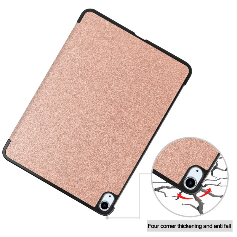 Til iPad Air 11 (2024) Slim Fit Trifoldbart deksel - RoseGold