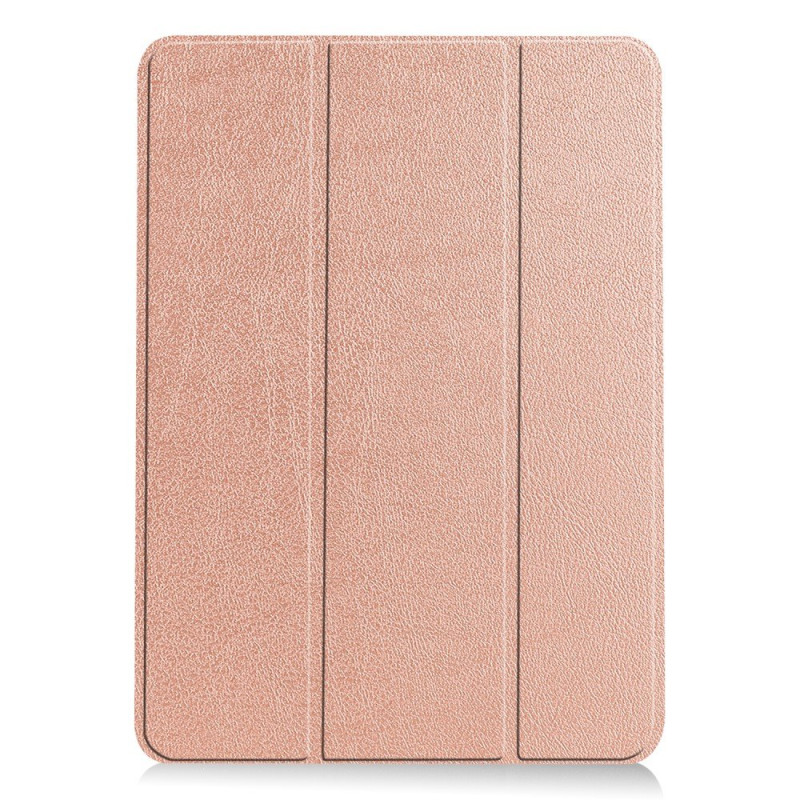 For iPad Air 11 (2024) Case Tri - fold Stand Tablet Cover - RoseGold
