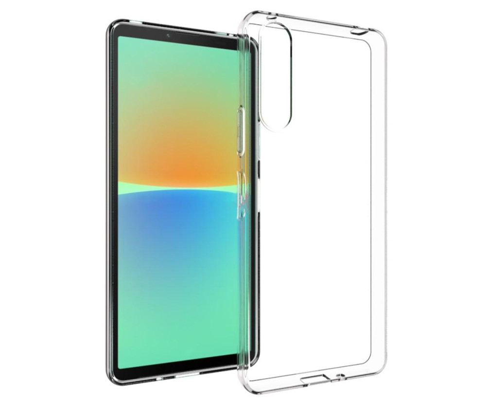 För Sony Xperia 10 V Soft Slim TPU Fodral Skal Transparent