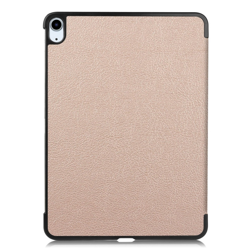 For iPad Air 11 (2024) Case Tri - fold Stand Tablet Cover - Gold