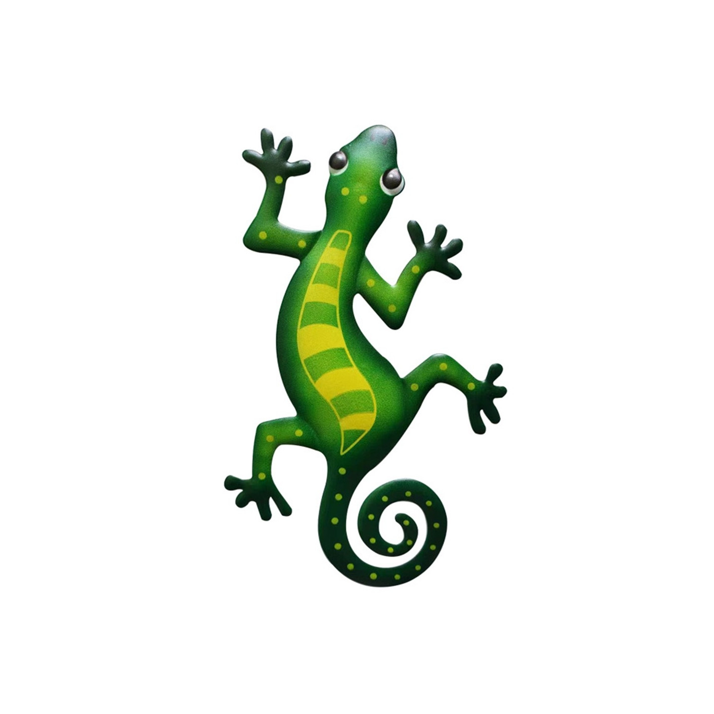 Gecko Lizard - seinätarra puutarhakoriste 13x22cm