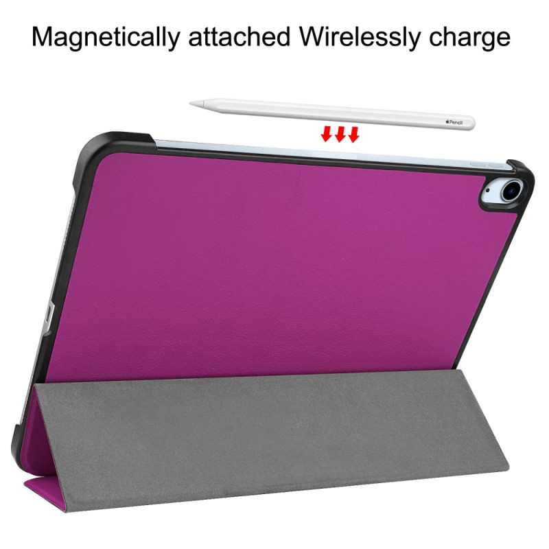 For iPad Air 11 (2024) Case Tri - fold Stand Tablet Cover - Purple