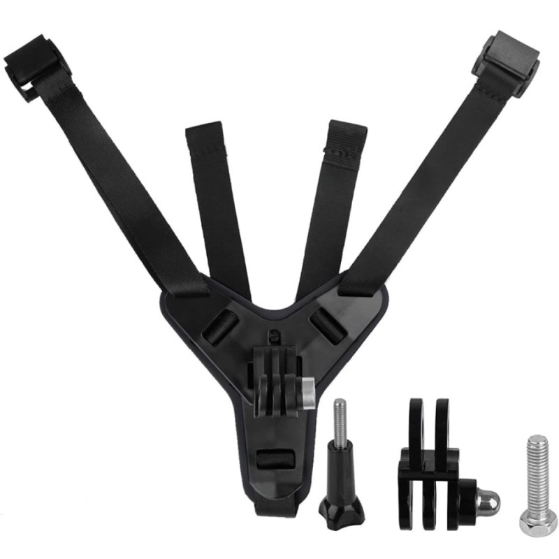 4 - i - 1 motorcykelhjelmholder til GoPro Insta 360 Session