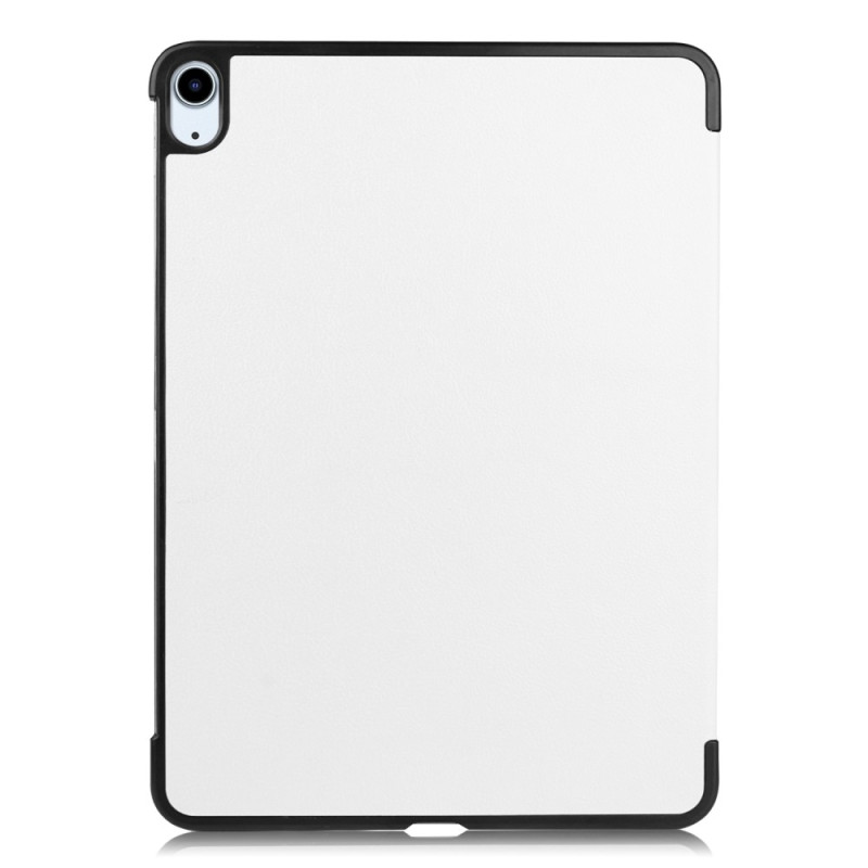 For iPad Air 11 (2024) Case Tri - fold Stand Tablet Cover - White