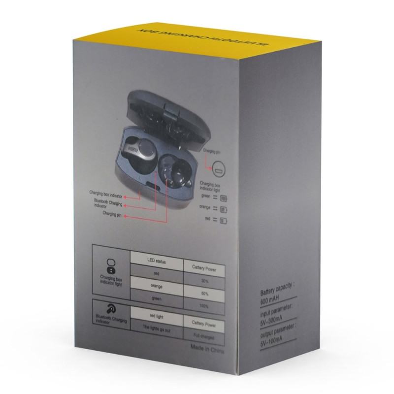 Dock til Jabra Elite 65t Earbuds Opladerrum Opladerkabel