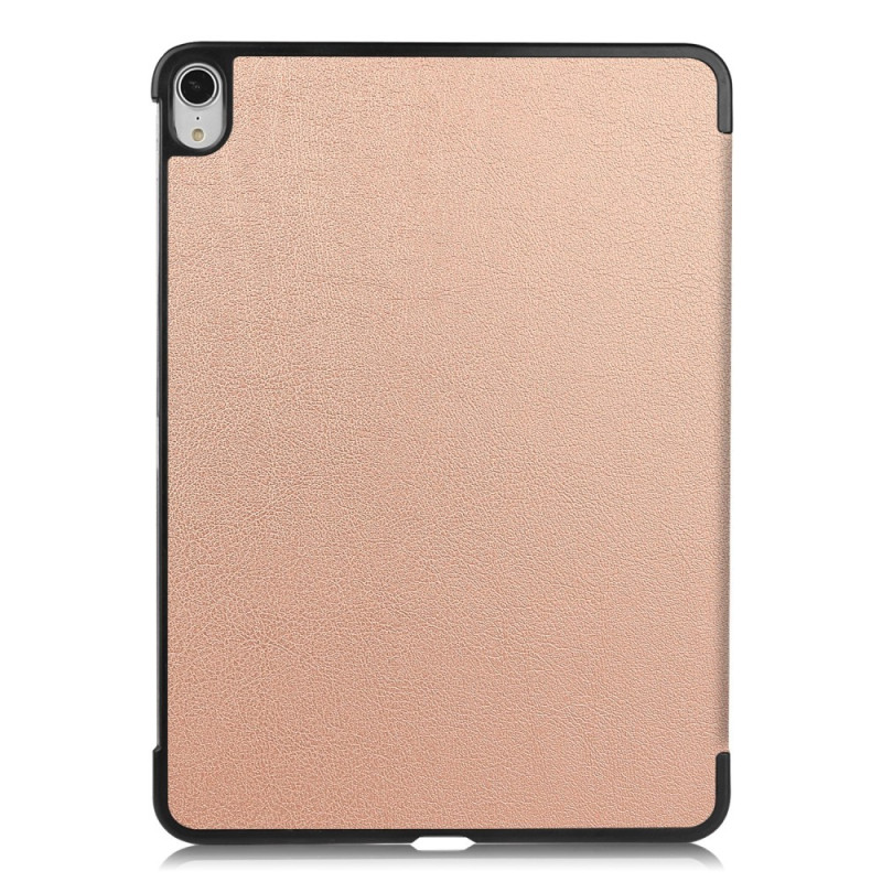 iPad Air 13 (2024) Kotelo Auto Herää / Nuku Kolminkertainen Taittojalusta Tabletin Suoja - RoseGold