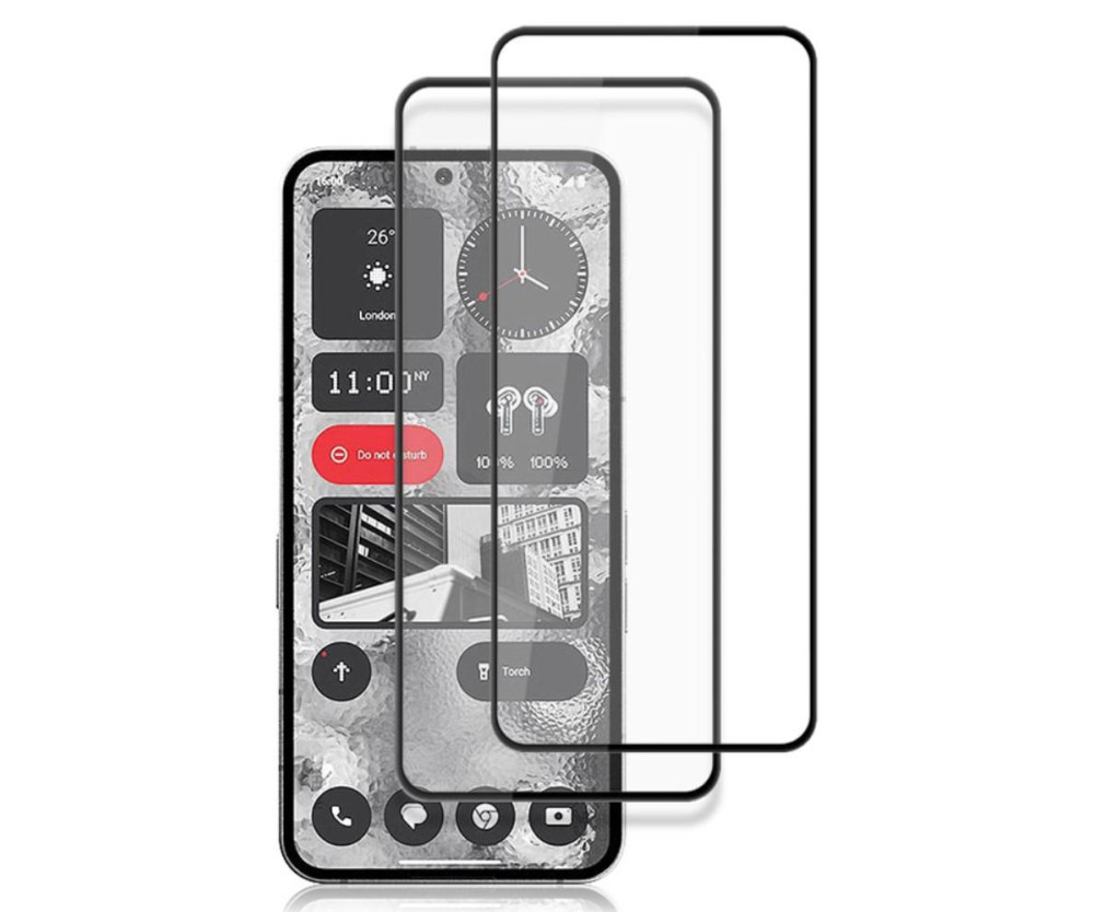 AMORUS Nothing phone (2) 5G Härdat glas skärmskydd 2-Pack