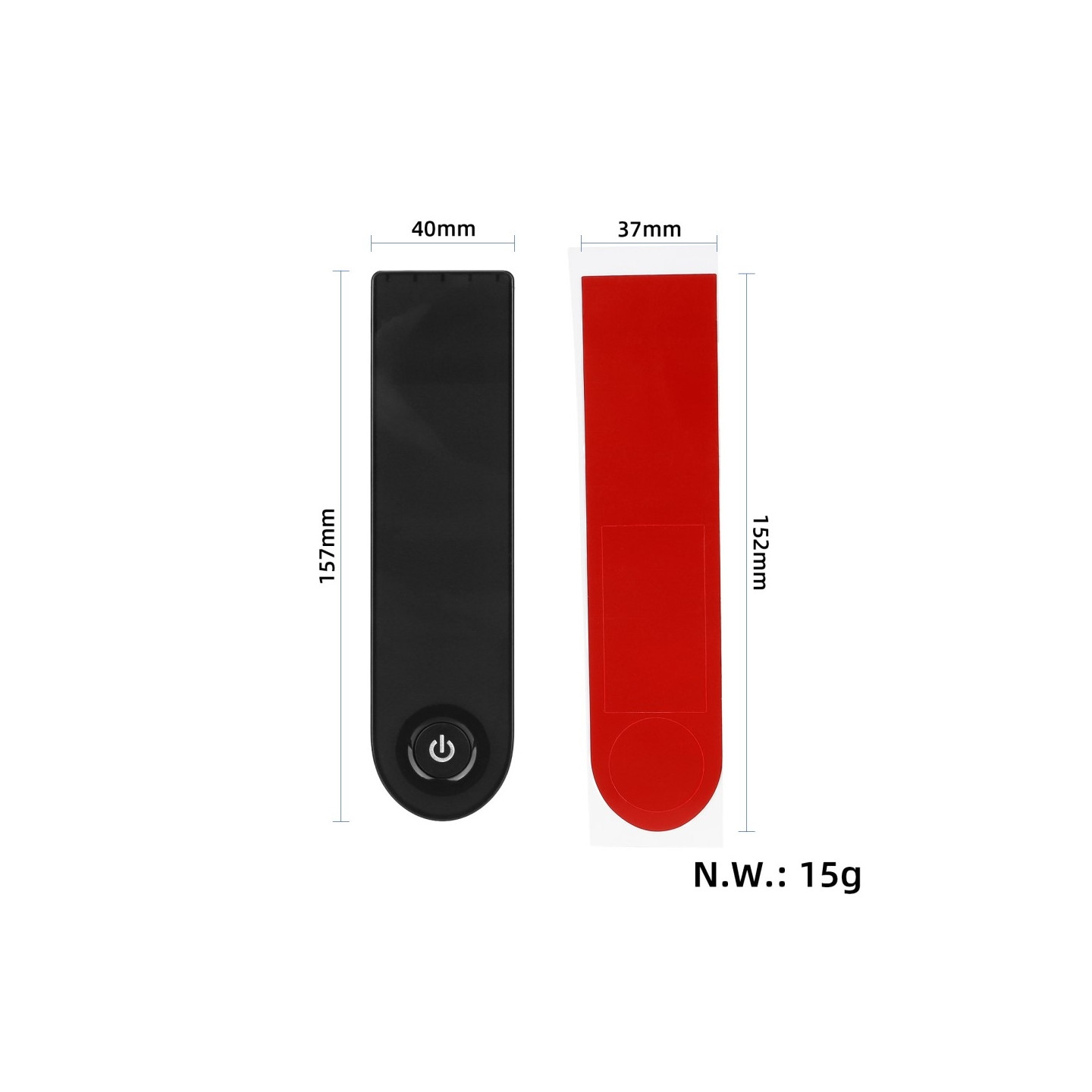 For Scooter Xiaomi 4 Pro Dashboard - deksel Bryterpanelbeskytter