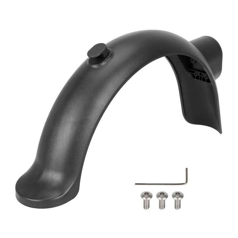 For Scooter Xiaomi 4 Pro Rear Fender ABS rear mudguard