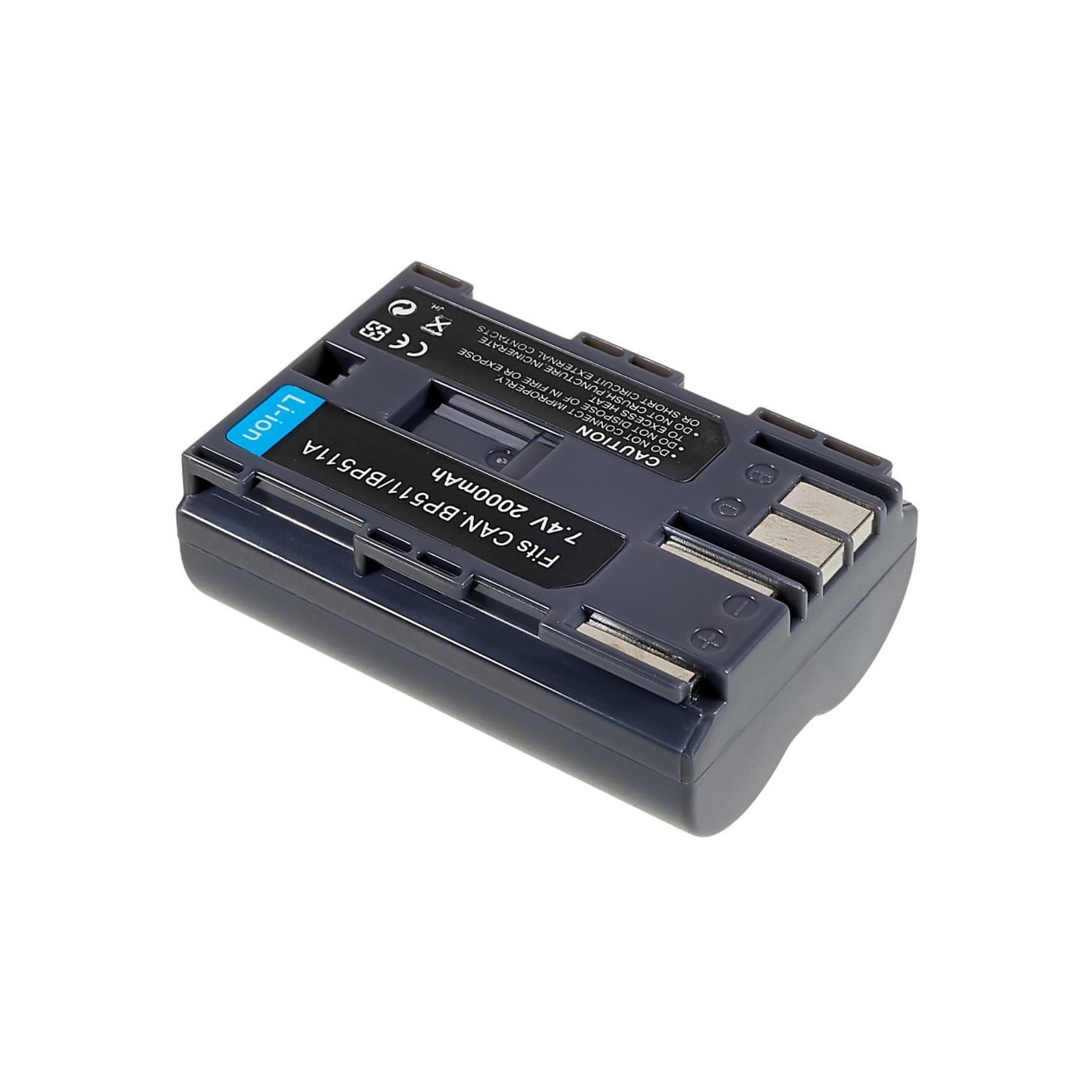 BP - 511 Li - ion batteri til Canon EOS 40D/300D/5D/20D/30D/50D/10D/G5/G6 osv