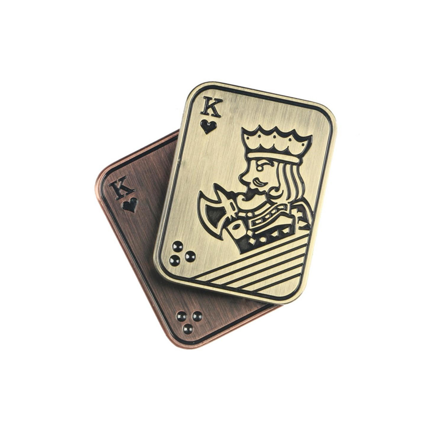 Fidget Spinner Stressaflastning Magnetisk Sensorisk - Poker Fidget Slider