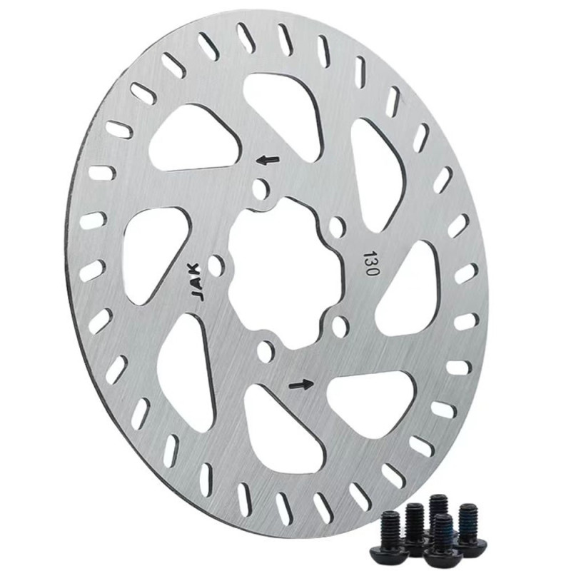 For Xiaomi Electric Scooter 4 Pro 130mm brake disc + 5 screws