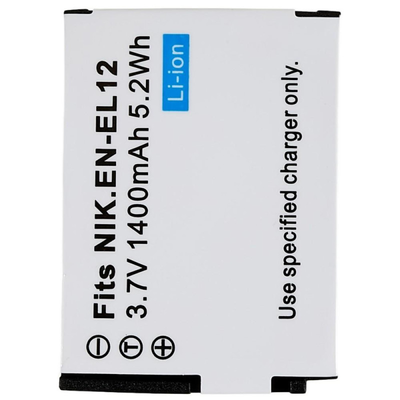 FI - EL12 Akku Nikon Coolpix S9700/S9500/S9400/S9300/S9100/S9100/S8200/S610/S620/S630/S8100/P300