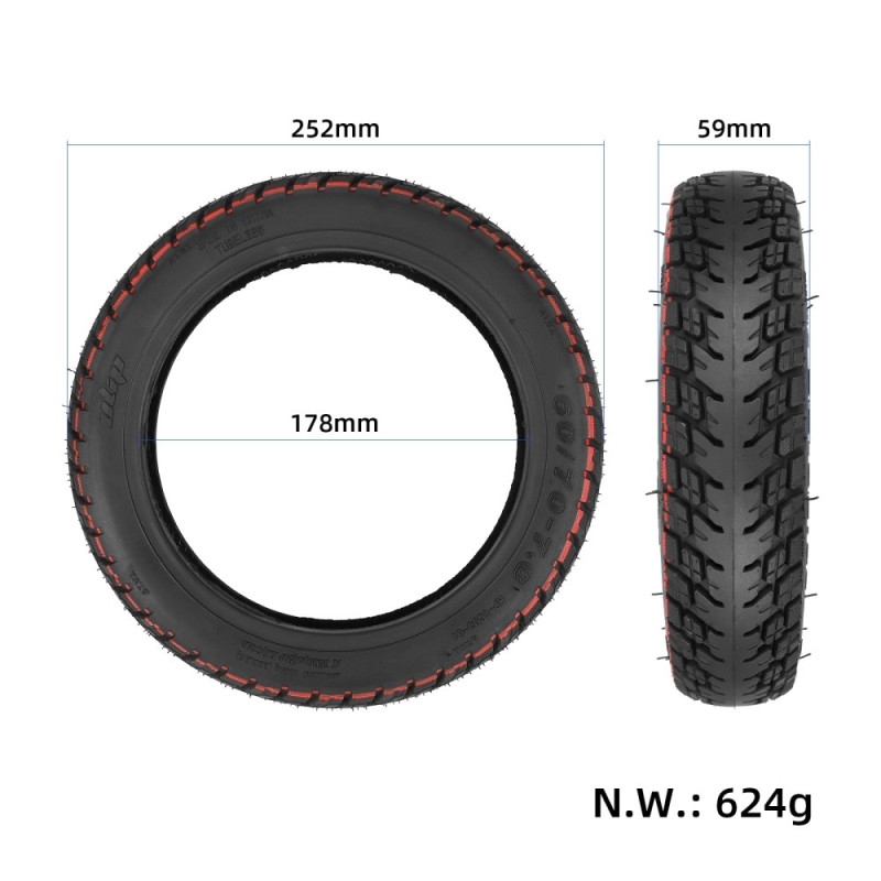 for Xiaomi Electric Scooter 4 Pro 10" 60 / 70 - 7.0 vacuum tire