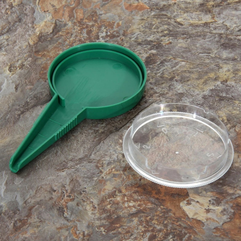 5 - trinns manuell frøspreder Hagesåmaskin Frødispenser