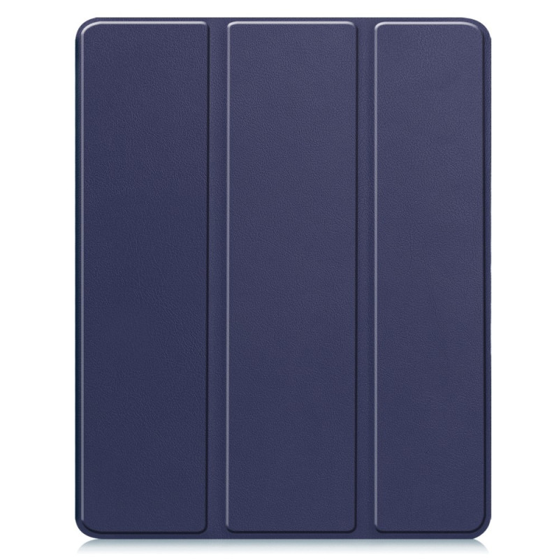 Til iPad Air 13 (2024) Slim Fit Tri - Foldbart Etui Pennebrett - Mørkeblå