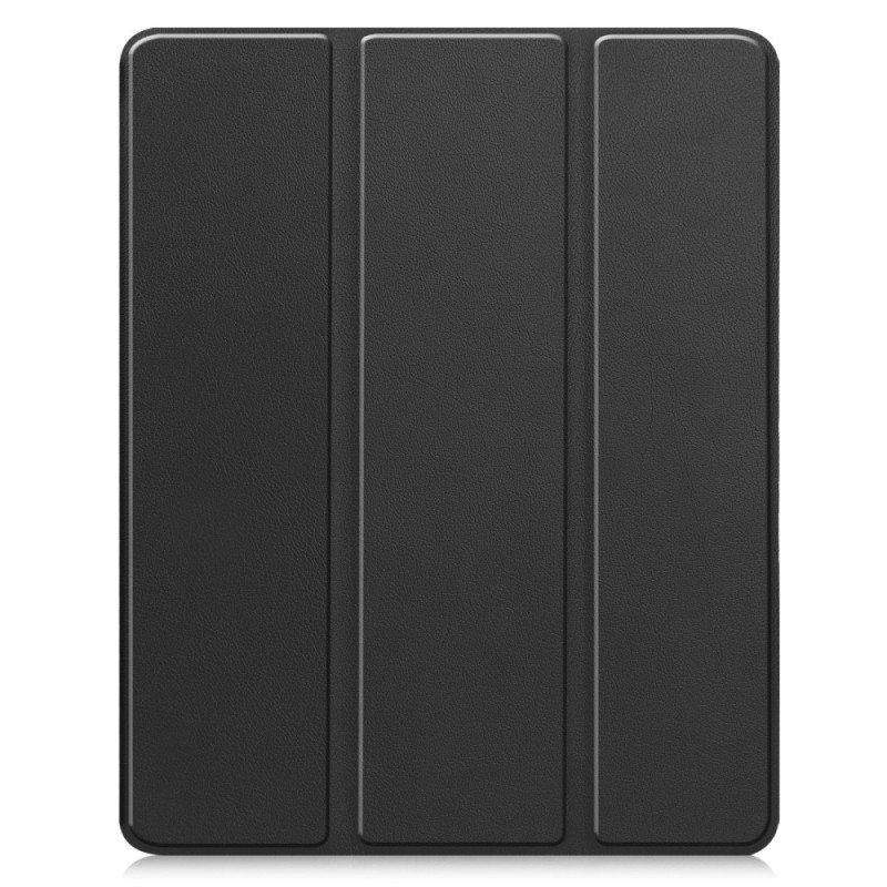 Til iPad Air 13 (2024) Slim Fit Tri - Foldbart Etui Pennebrett - Svart