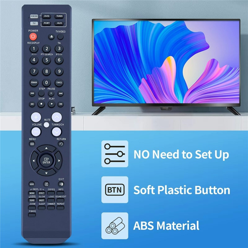 Samsungin kotiteatterin kaukosäätimen vaihto AH59-01907B / AH59-01907C