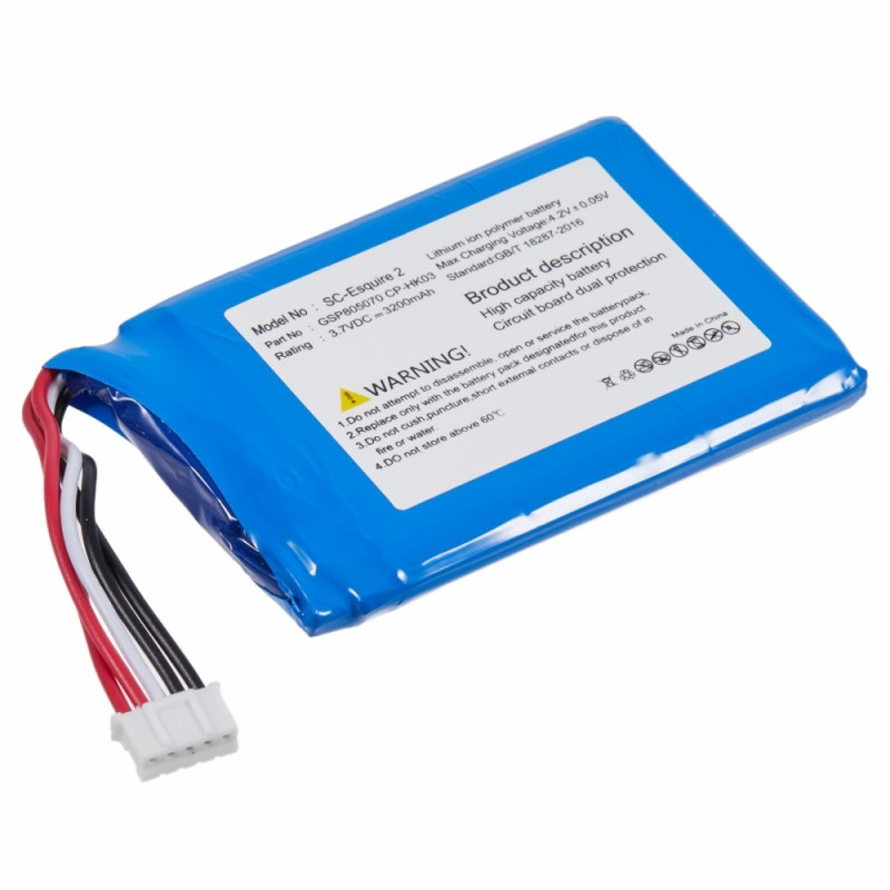 Battery for Harman Kardon SC - Esquire 2 3.7V 3200mAh