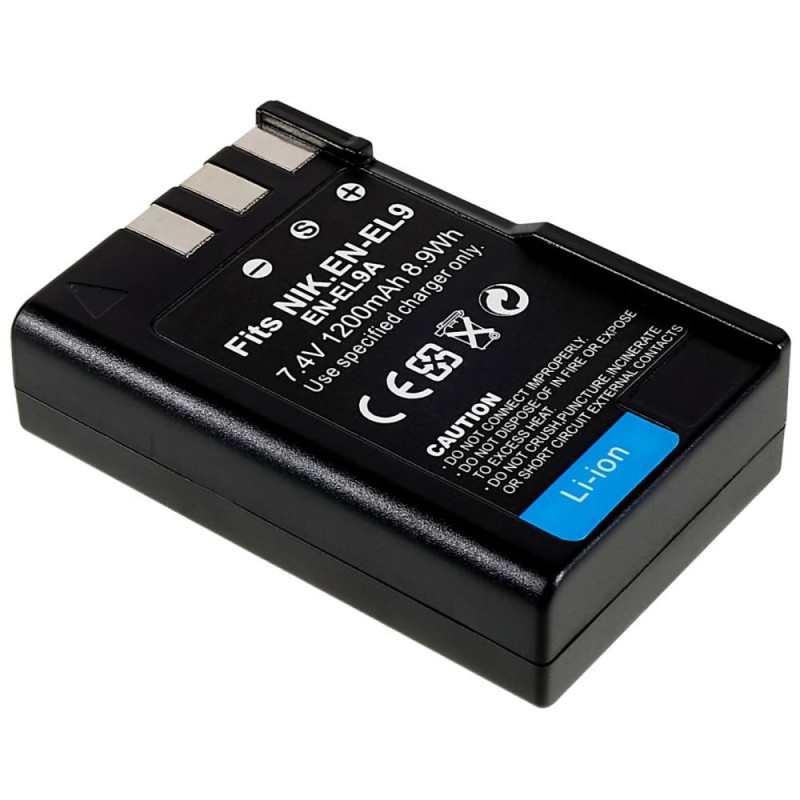 EN - EL9 Li - ion Battery for Nikon D40 / D40X / D3000 / D5000 / D60 Etc