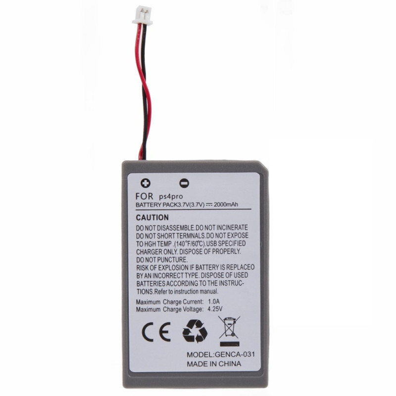 Batteri til Sony Playstation 4 / 4 Pro 3.7V 2000mAh