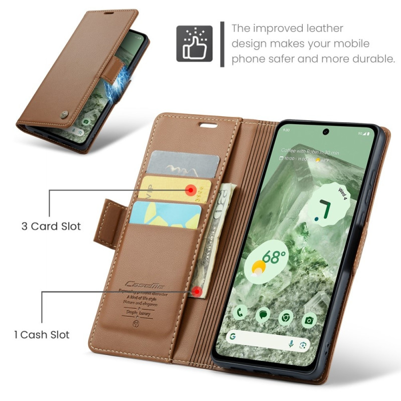 CASEME Retro Wallet Case for Pixel 8a