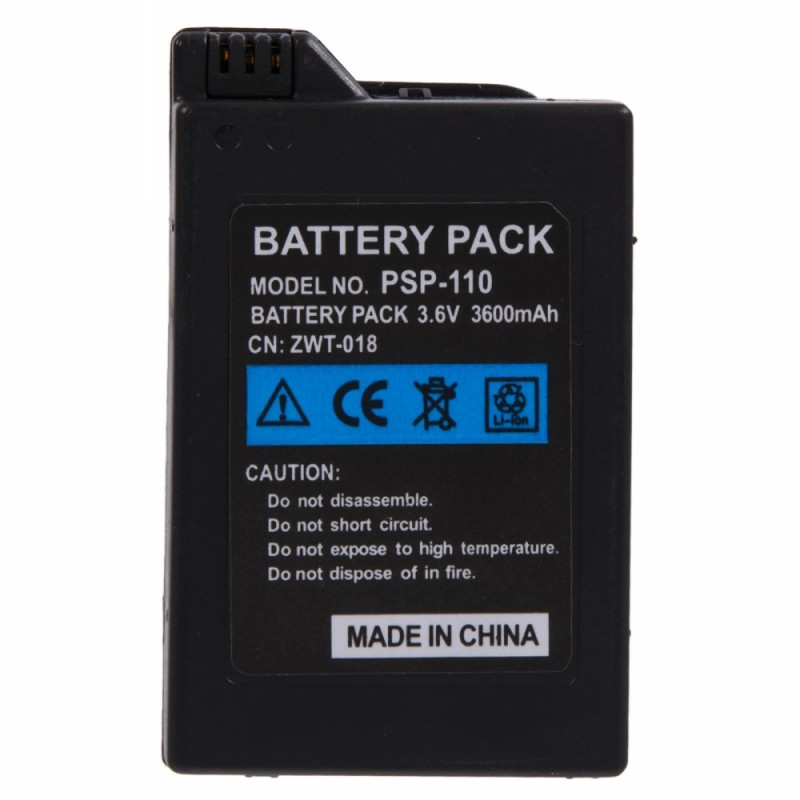 Batteri til Sony PSP - 1000 3,6V 3600mAh