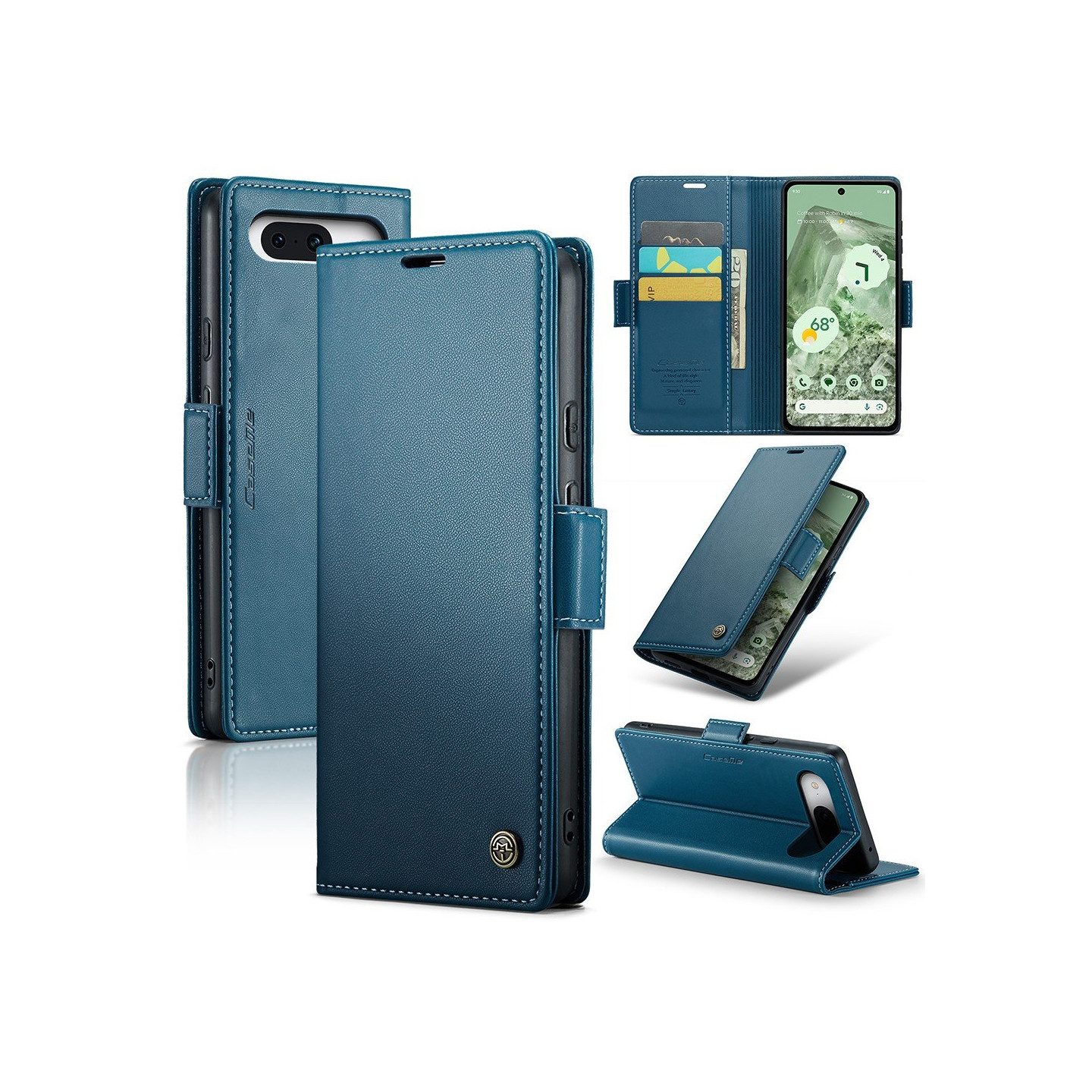 CASEME Retro Lompakkokotelo Pixel 8a