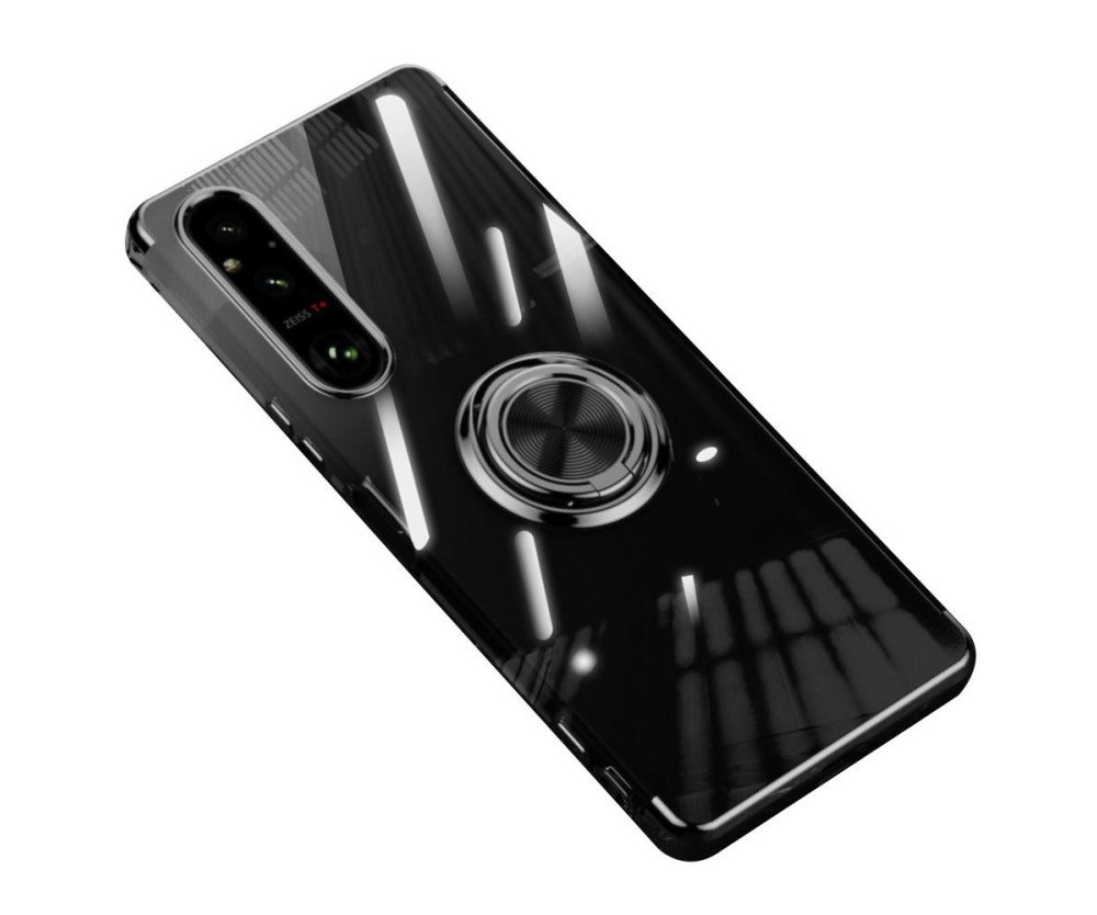 För Sony Xperia 1 V skal Finger Ring TPU