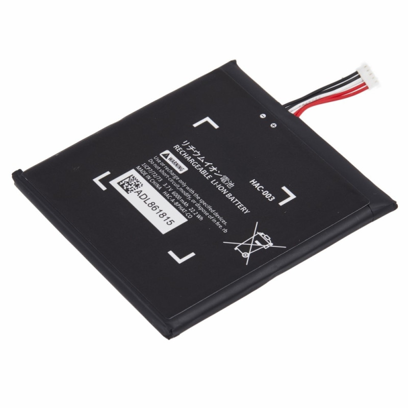 Akku yhteensopiva Nintendo Switch (2017) 3,7V 6000mAh kanssa