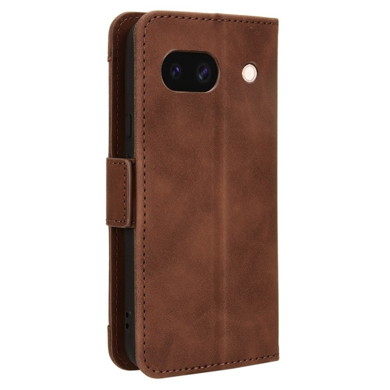 Til Google Pixel 8a Lommebok - deksel med Kortholder - Brun