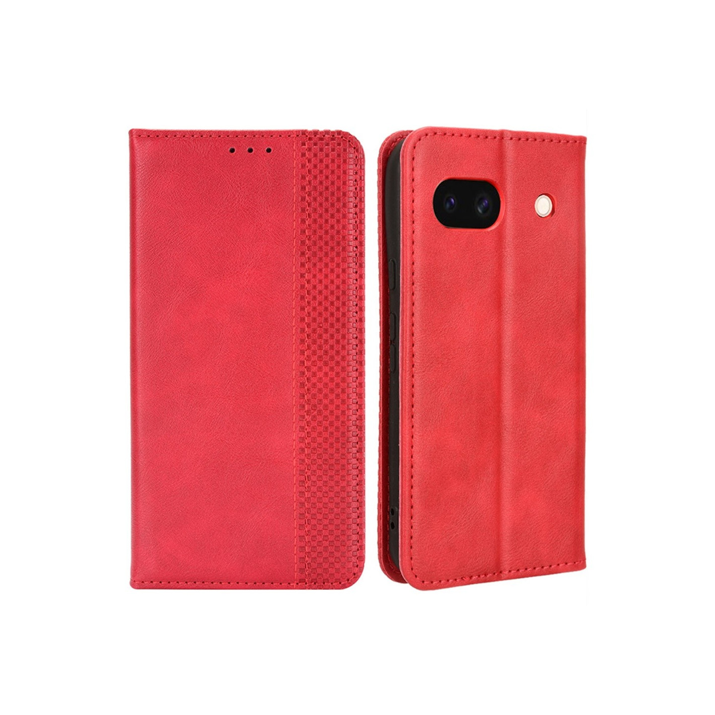 Til Google Pixel 8a Stand Phone Case Fuld Protection Pung Cover