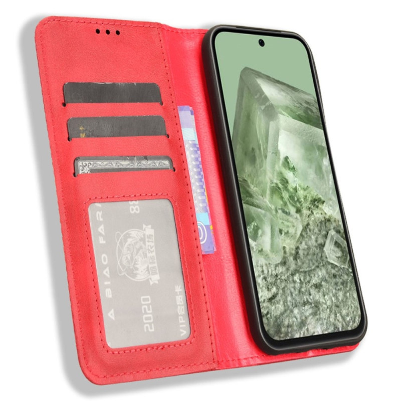 Til Google Pixel 8a Stand Phone Case Fuld Protection Pung Cover