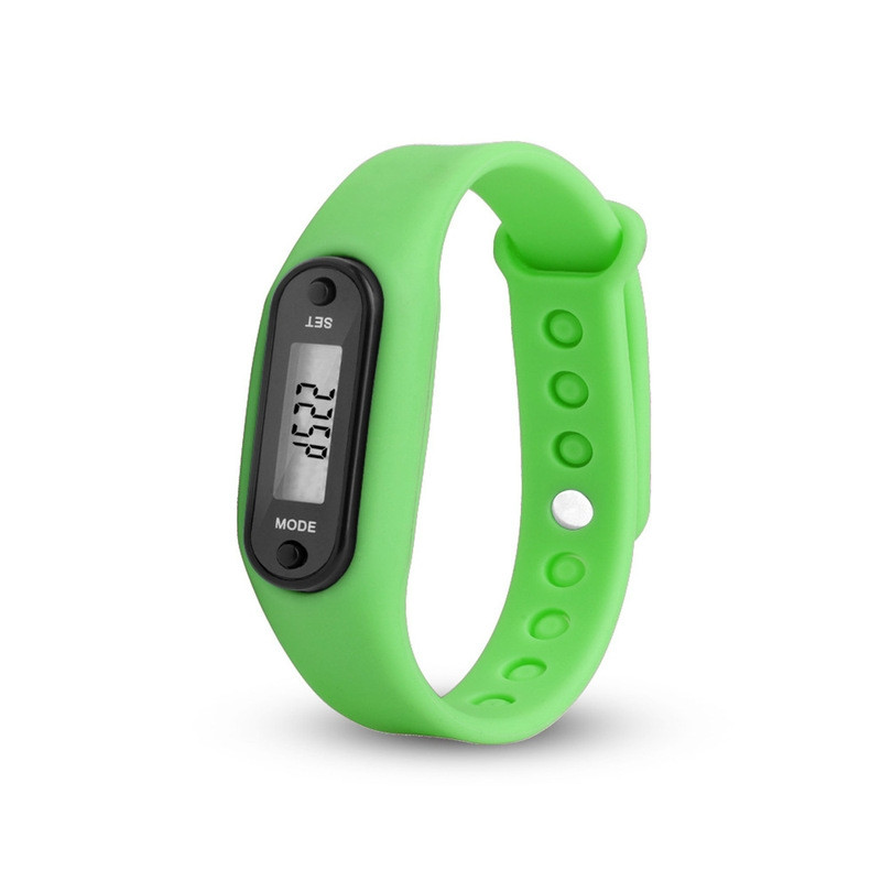 Type B Skridttæller Løbetæller Gåafstand - Grøn