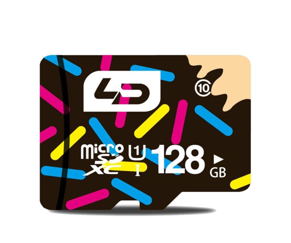 LD 128GB High Speed ​​Class 10 Micro SD/TF Minneskort