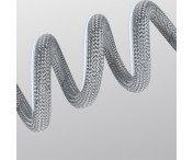 DUOMM hundkoppel i nylon läderhandtag dragrep husdjur hund