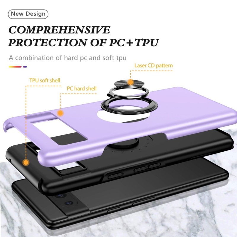 Google Pixel 8a sormenrengasjalustan hybridikotelo