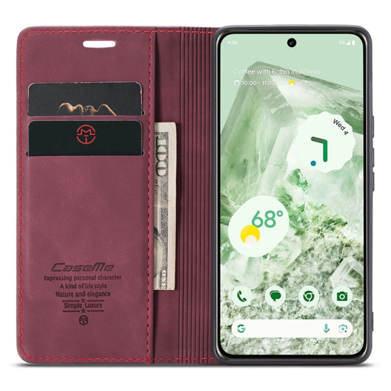 CASEME Lommebok - deksel til Pixel 8a - Brun