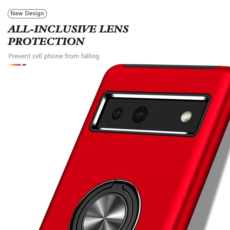 For Google Pixel 8a Finger Ring Kickstand Hybrid Case