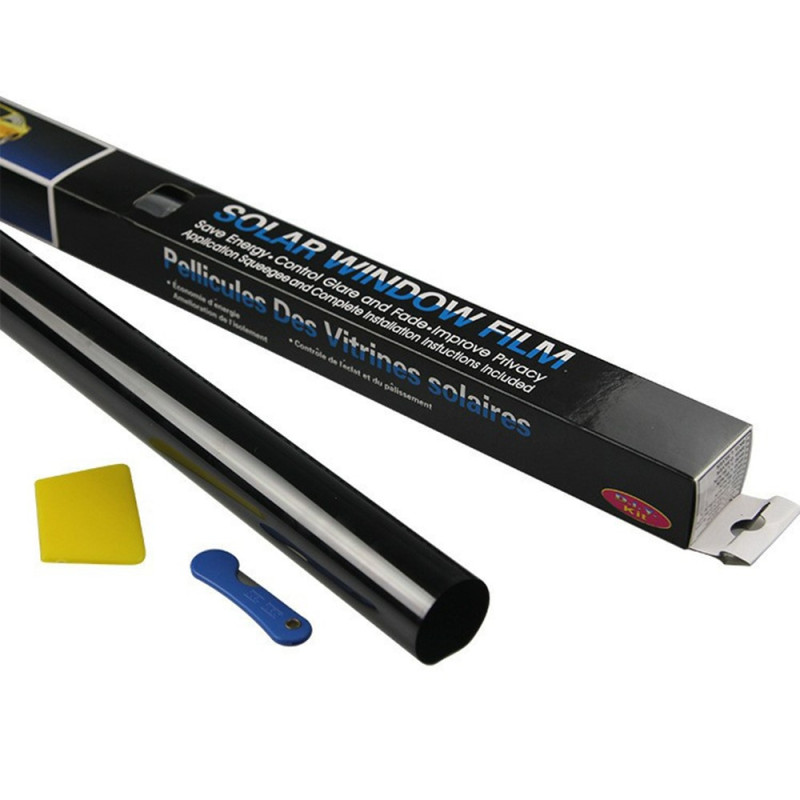 Bilvinduesfilm Rulle Solbeskyttelse Køretøjs Solfilm, - 1 Procent