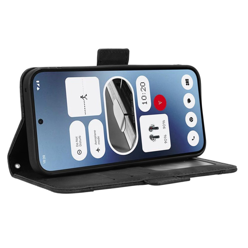 Nothing Phone (2a) Nahkakotelo Useita Korttipaikkoja Magneettinen Sulkeminen Puhelinkotelo