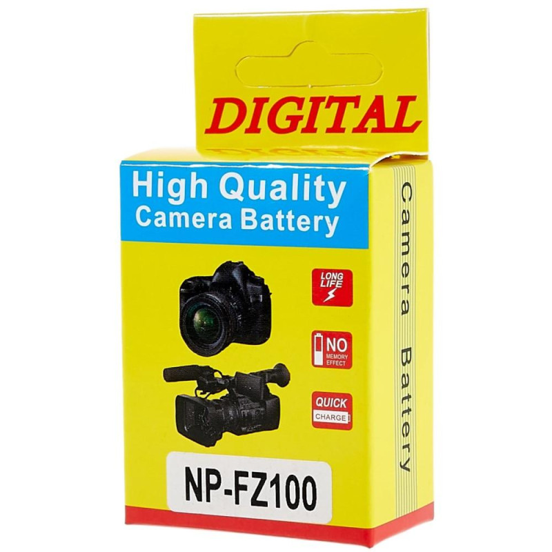 NP - FZ100 Li - ion Battery for Sony A7M3 / A7R3 / A7R111 / ILCE - 9 / A6600 / A9M2 Etc