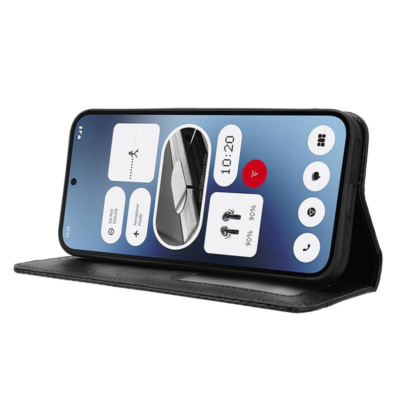 Til Nothing Phone (2a) Pungcover PU Læder Telefoncover Magnetisk Lukning