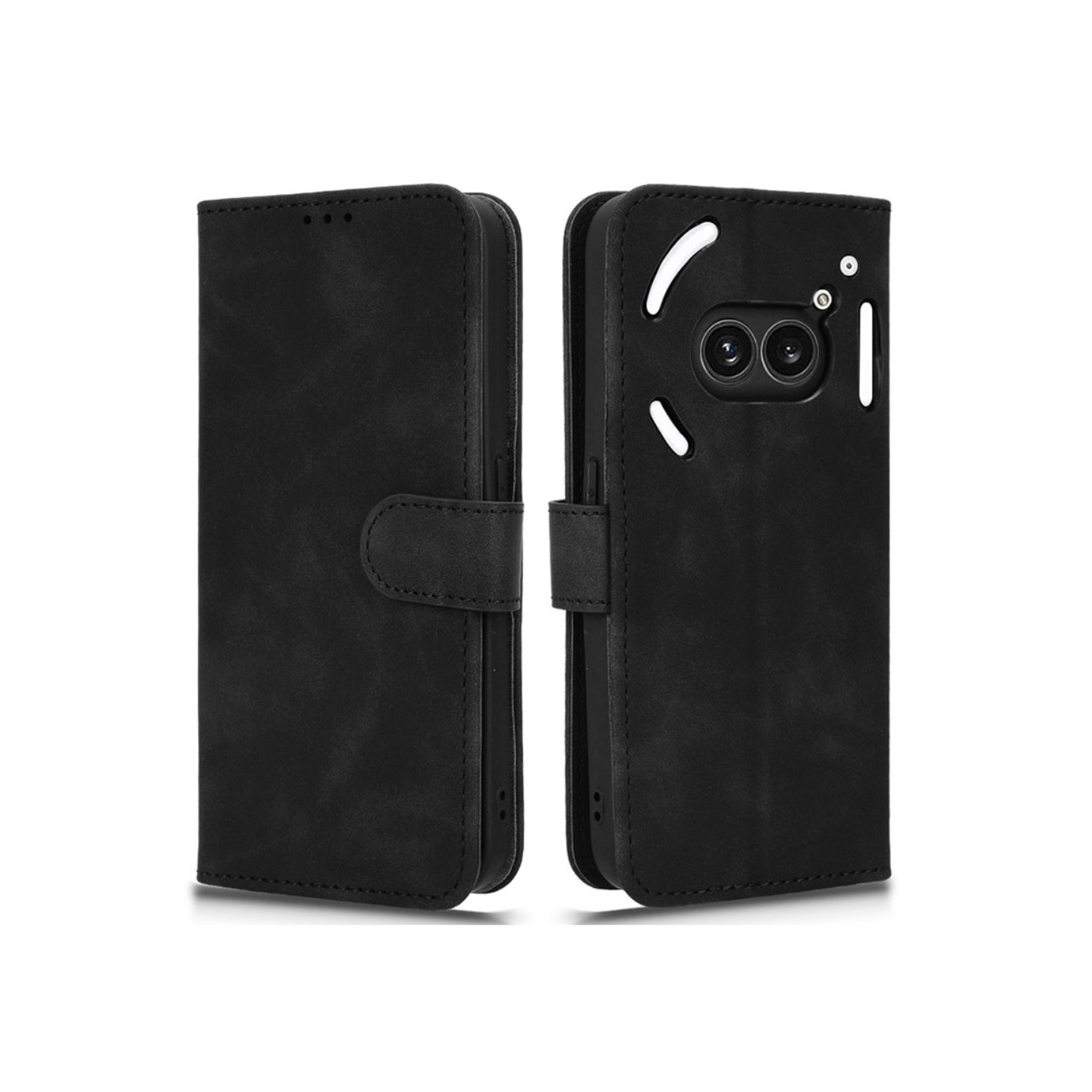 For Nothing Phone (2a) Wallet Case Skin - Touch Folding Stand Leather Phone Cover