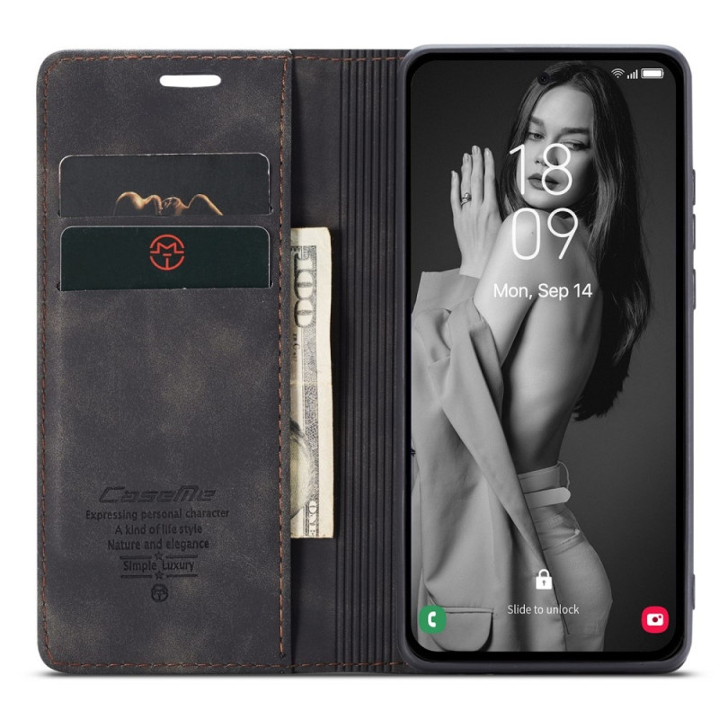 CASEME Lommebok - deksel Samsung Galaxy A55 5G - Svart