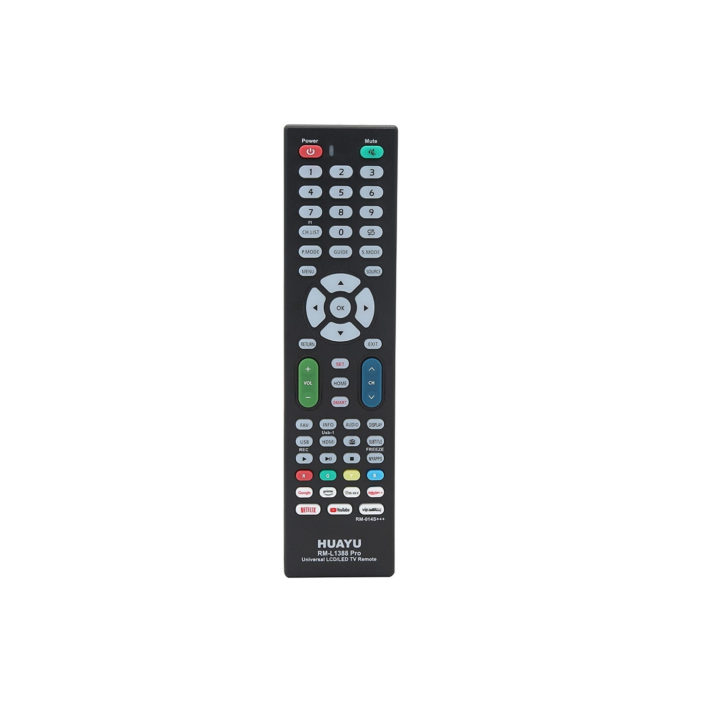 HUAYU RM - L1388 Pro TV remote control Replacement for LCD LED