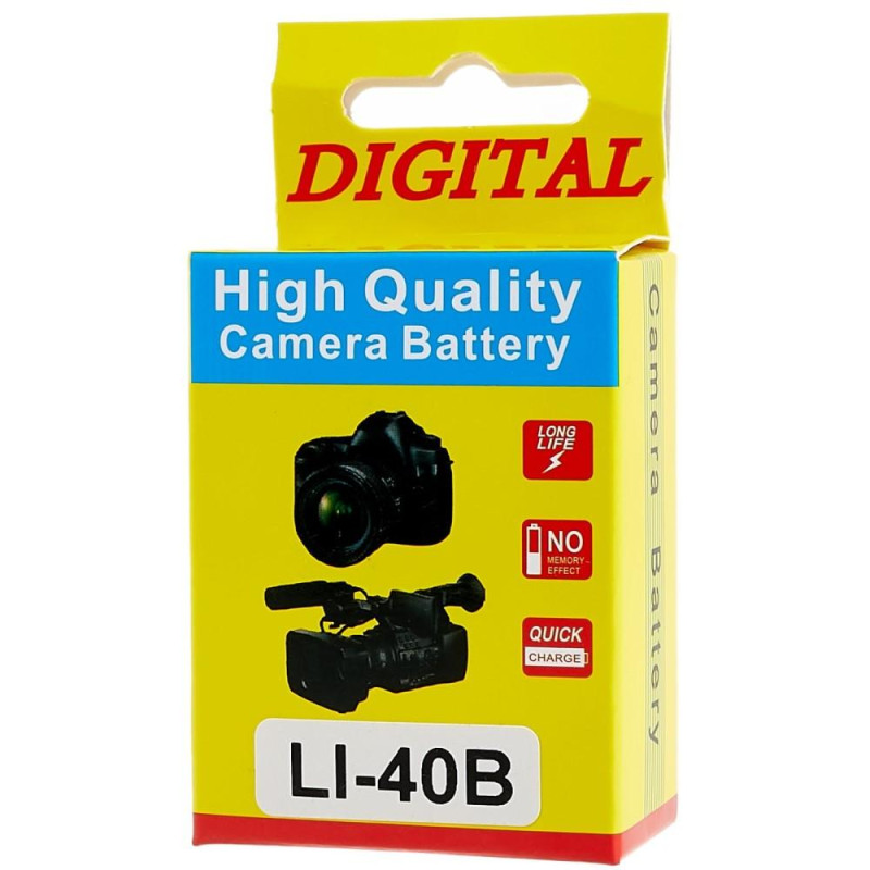 LI - 40B/42B batteri til Olympus FE20/FE320 osv