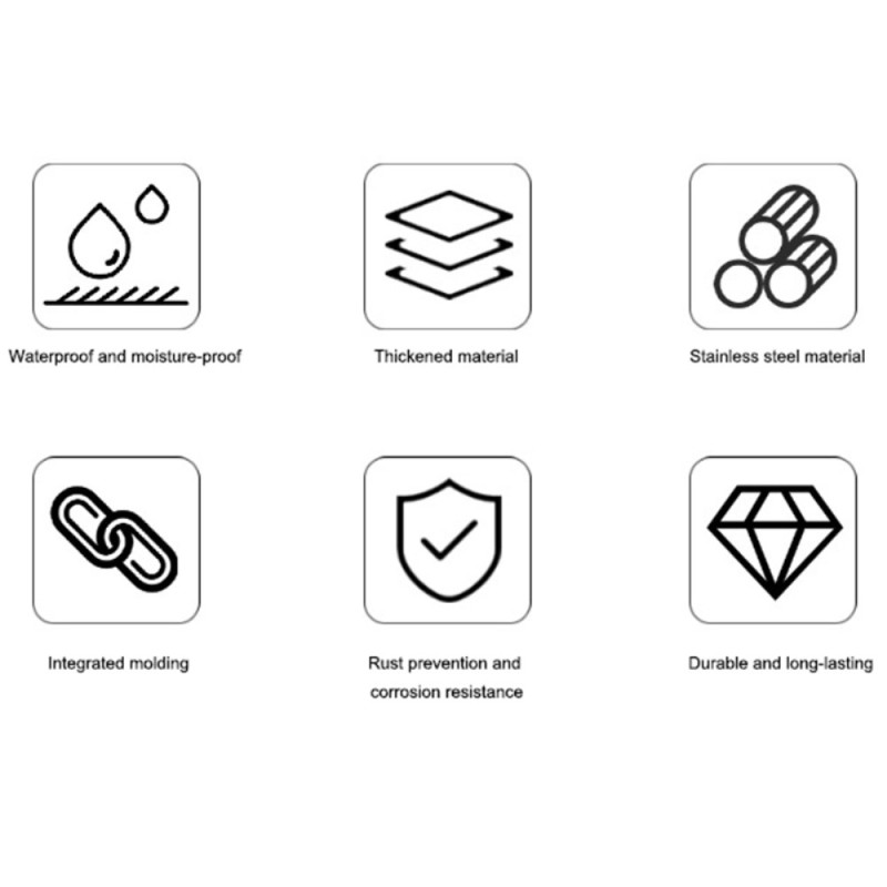 Hasp 8 tuuman ikkunalukon turvalukon ruostumattomasta teräksestä valmistettu portin salpa