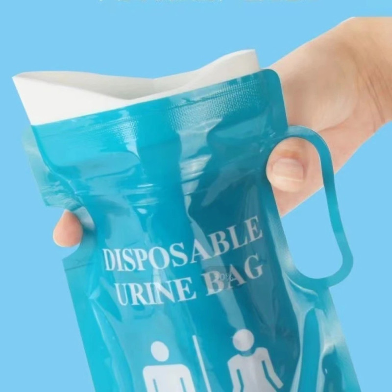 4 kpl 750ml autopissa hätävirtsapussi Kertakäyttöiset Camping sukat